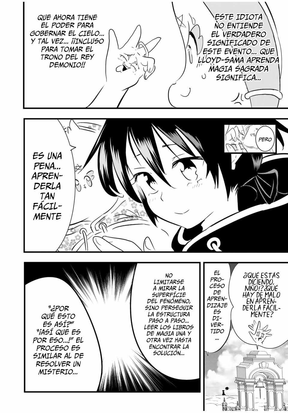 Tensei Shitara dai Nana Ouji dattanode, Kimamani Majutsu o Kiwamemasu Capitulo 49: Aprendamos magia sagrada página 8