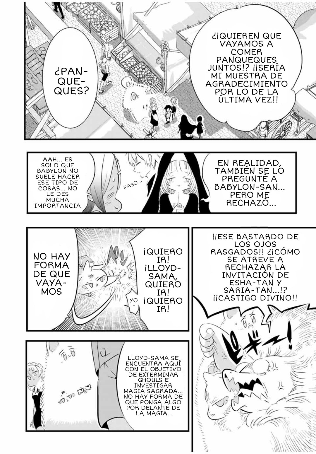 Tensei Shitara dai Nana Ouji dattanode, Kimamani Majutsu o Kiwamemasu Capitulo 52: Vamos a exterminar ghouls página 4