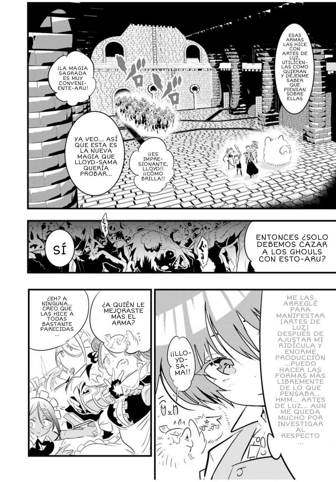 Tensei Shitara dai Nana Ouji dattanode, Kimamani Majutsu o Kiwamemasu Capitulo 54: Probando las artes de luz página 2