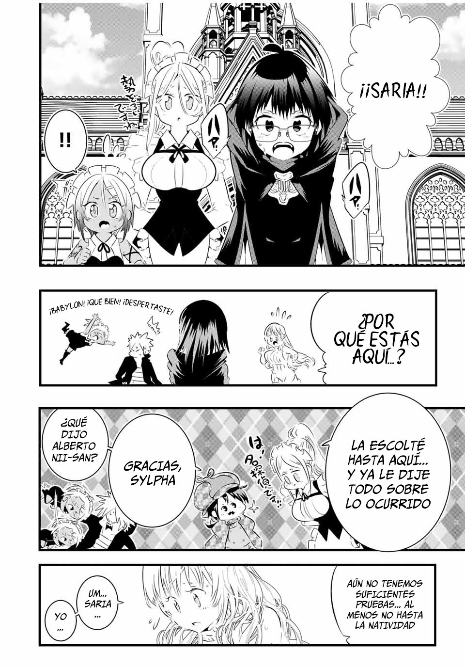 Tensei Shitara dai Nana Ouji dattanode, Kimamani Majutsu o Kiwamemasu Capitulo 61: Explorando el patio página 10