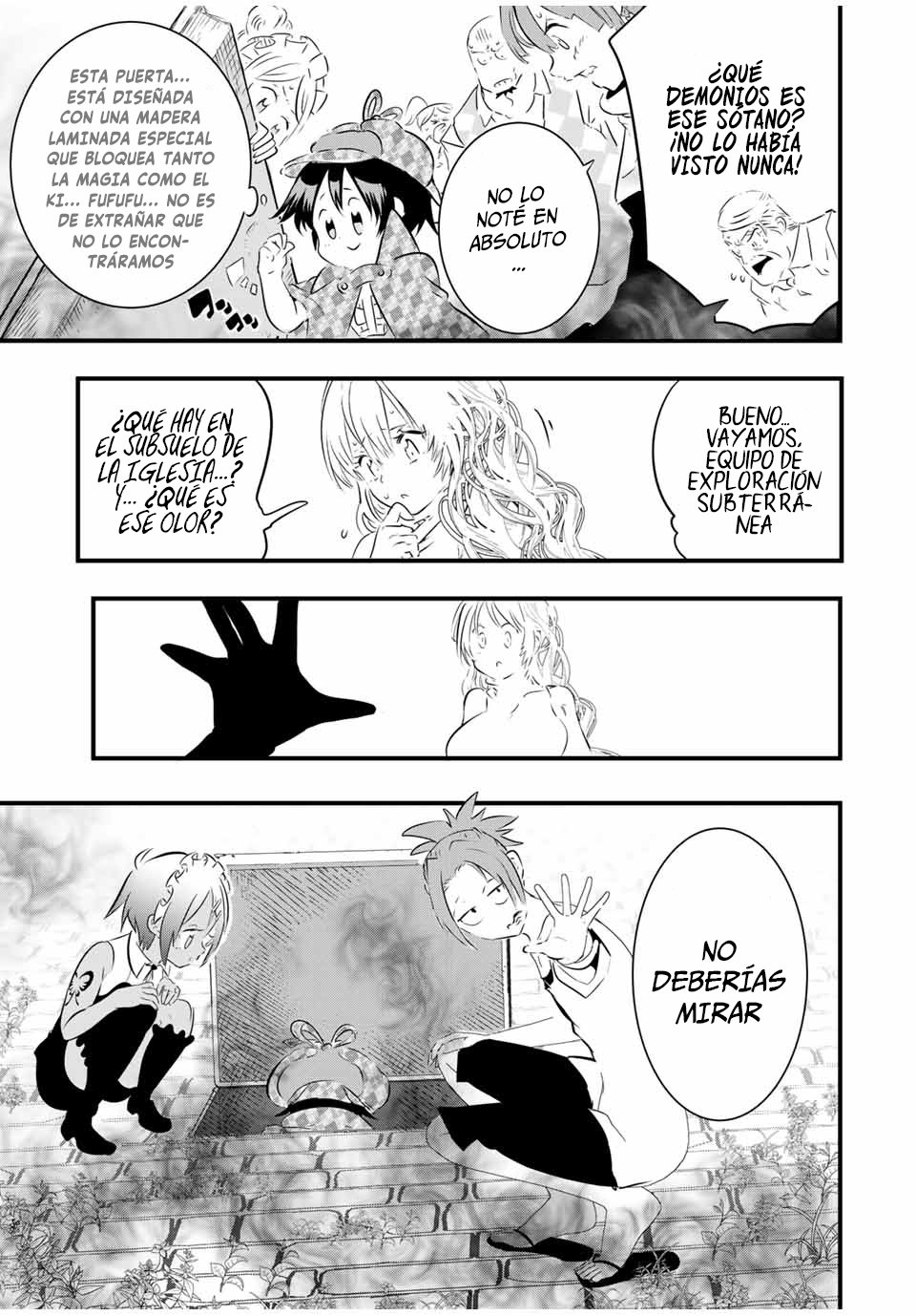 Tensei Shitara dai Nana Ouji dattanode, Kimamani Majutsu o Kiwamemasu Capitulo 61: Explorando el patio página 17