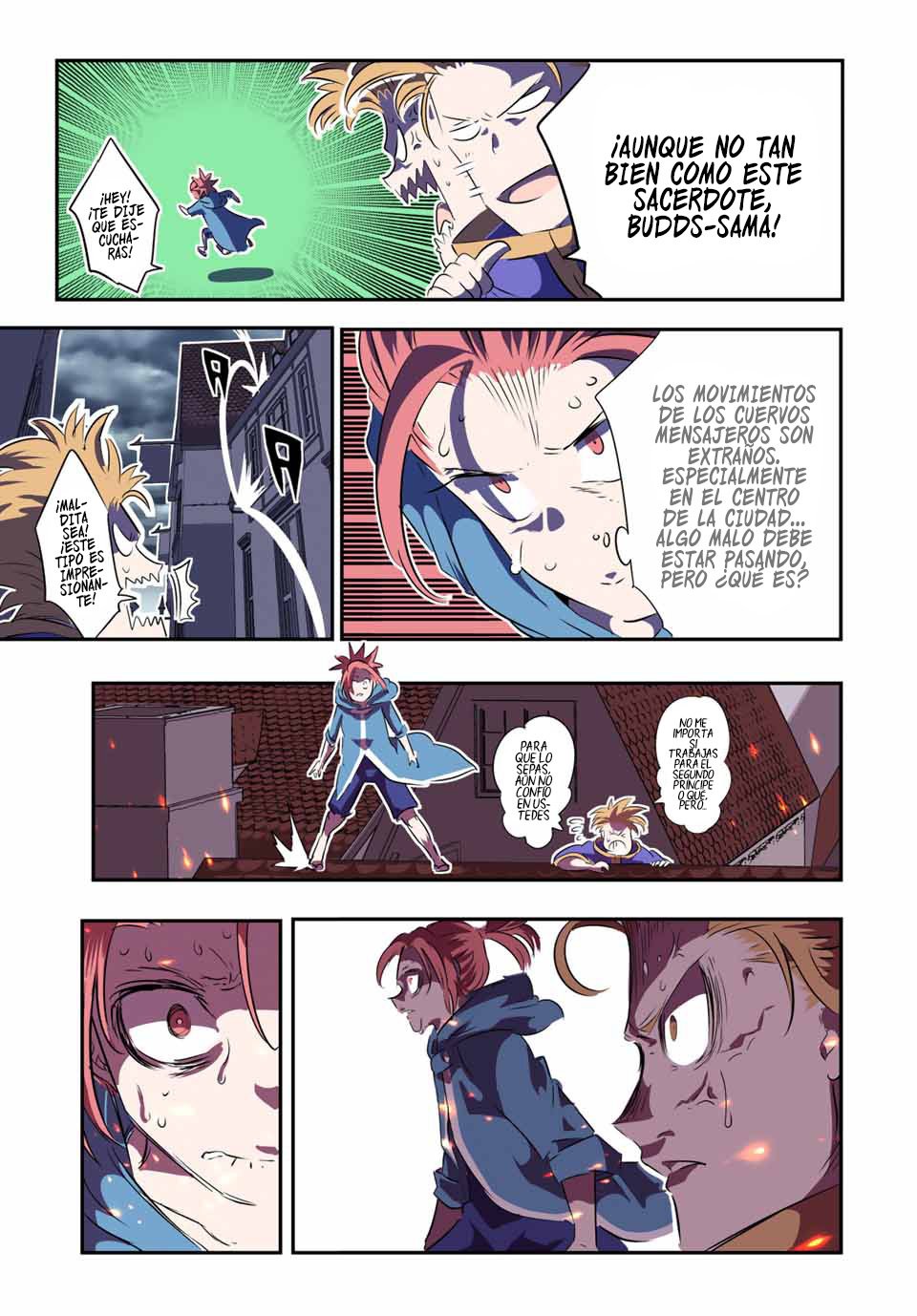 Tensei Shitara dai Nana Ouji dattanode, Kimamani Majutsu o Kiwamemasu Capitulo 69: Cielo roto página 17