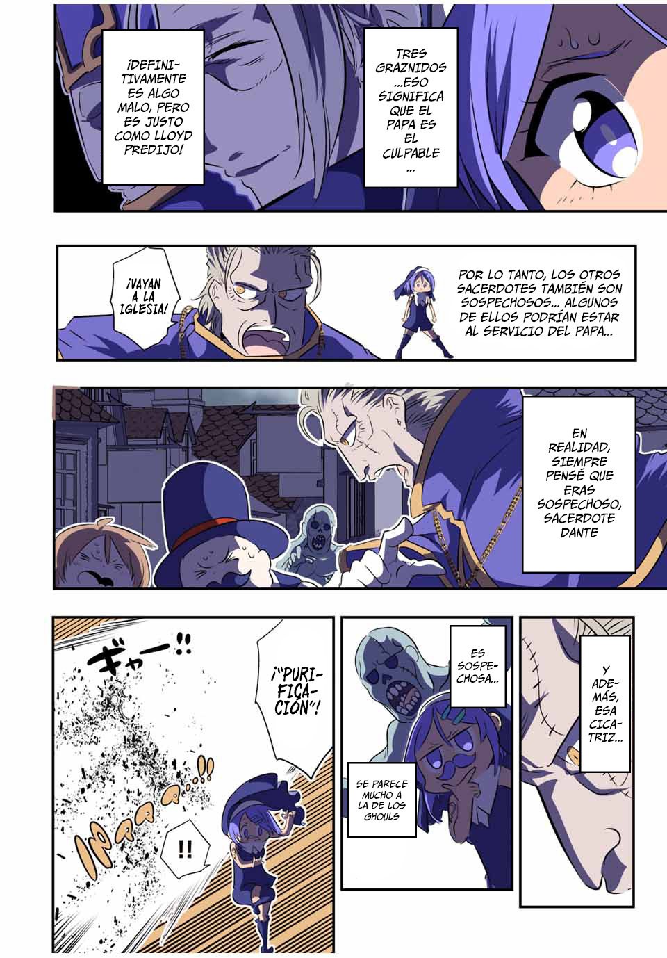 Tensei Shitara dai Nana Ouji dattanode, Kimamani Majutsu o Kiwamemasu Capitulo 69: Cielo roto página 8