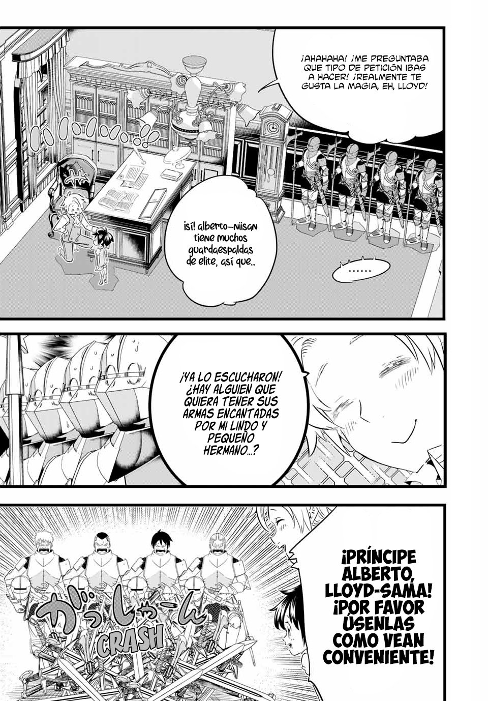 Tensei Shitara dai Nana Ouji dattanode, Kimamani Majutsu o Kiwamemasu Capitulo 7: Pondré a prueba mi magia de encantamiento página 12