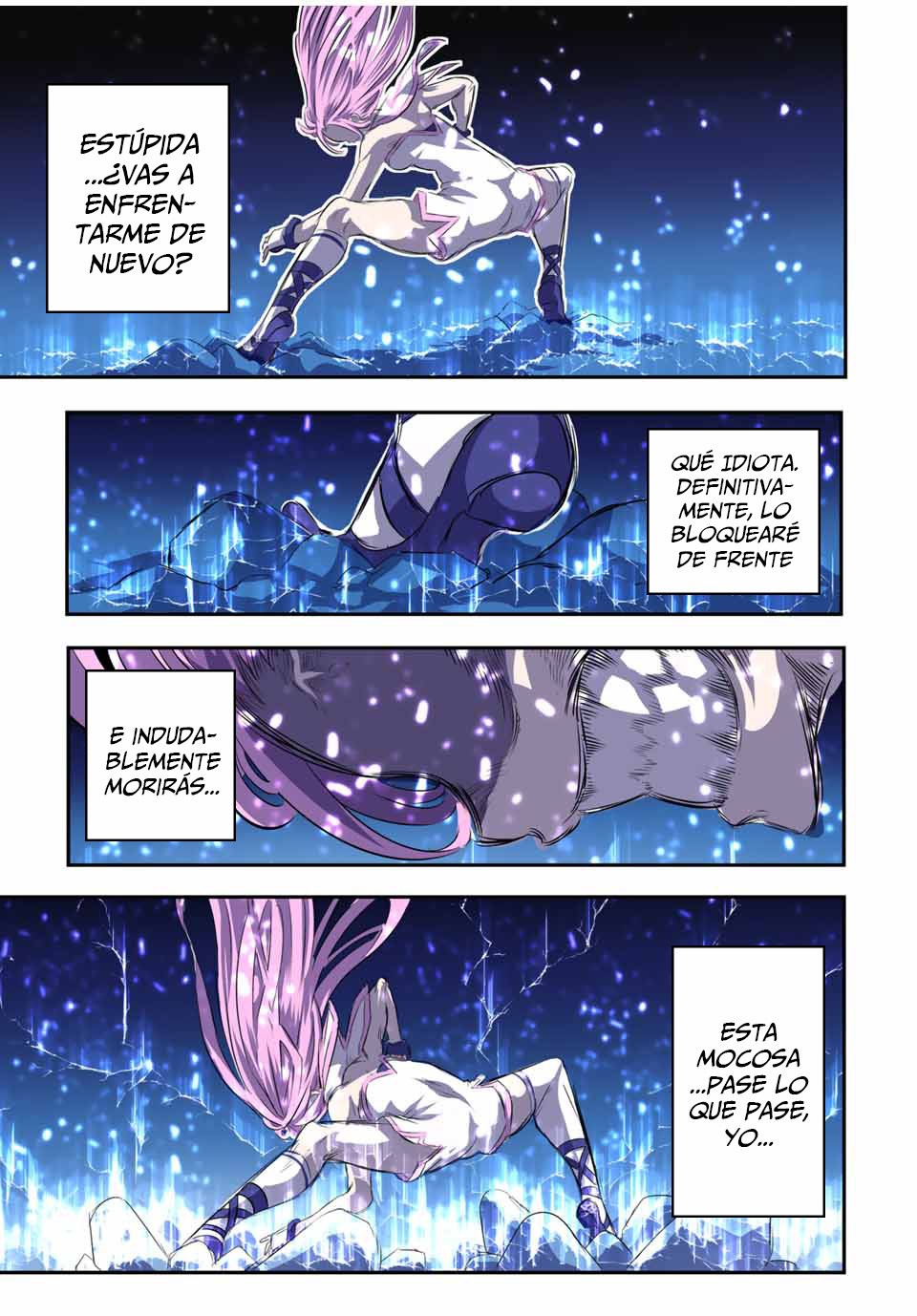 Tensei Shitara dai Nana Ouji dattanode, Kimamani Majutsu o Kiwamemasu Capitulo 71: Puño de la flor caída VS Puño de las cien flores página 11