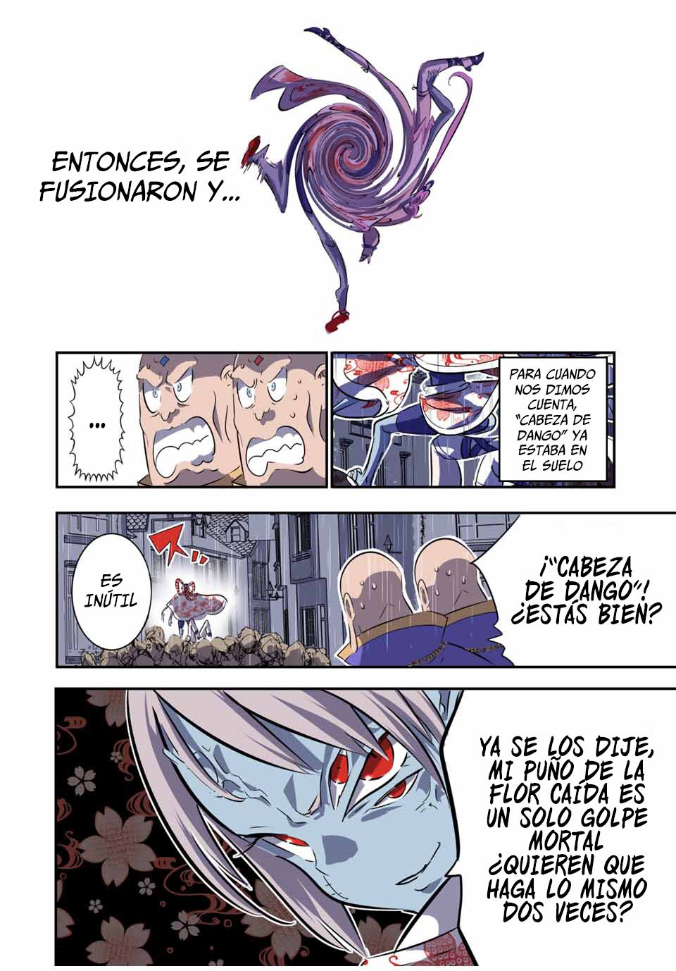 Tensei Shitara dai Nana Ouji dattanode, Kimamani Majutsu o Kiwamemasu Capitulo 71: Puño de la flor caída VS Puño de las cien flores página 2