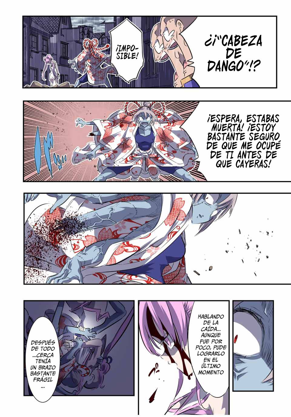 Tensei Shitara dai Nana Ouji dattanode, Kimamani Majutsu o Kiwamemasu Capitulo 71: Puño de la flor caída VS Puño de las cien flores página 4