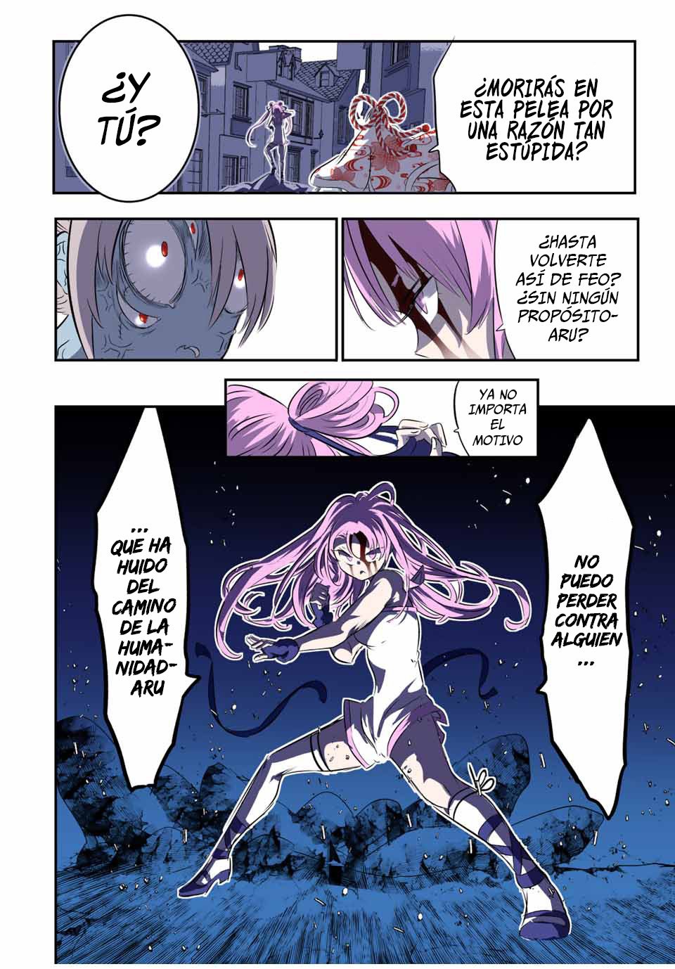 Tensei Shitara dai Nana Ouji dattanode, Kimamani Majutsu o Kiwamemasu Capitulo 71: Puño de la flor caída VS Puño de las cien flores página 8