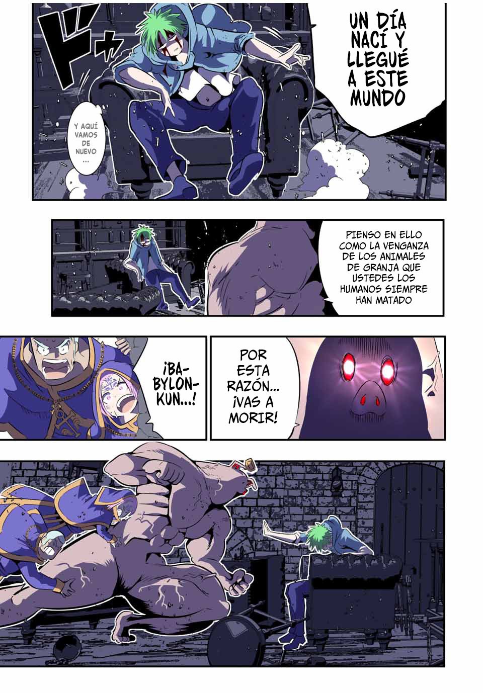 Tensei Shitara dai Nana Ouji dattanode, Kimamani Majutsu o Kiwamemasu Capitulo 73: Babylon vuelve a estar contra las cuerdas página 9