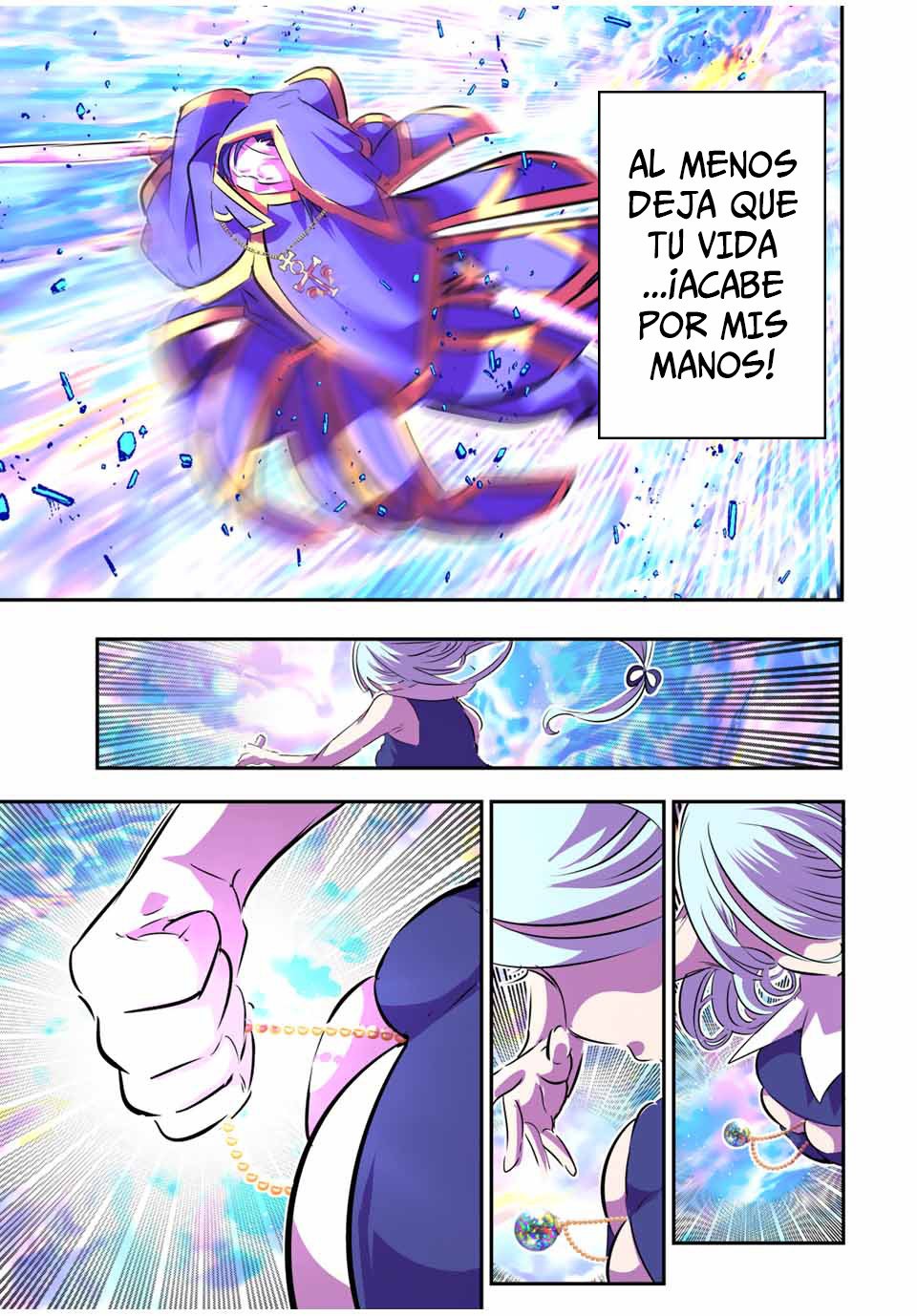 Tensei Shitara dai Nana Ouji dattanode, Kimamani Majutsu o Kiwamemasu Capitulo 75: Emperatriz lunar VS Princesa plateada página 14