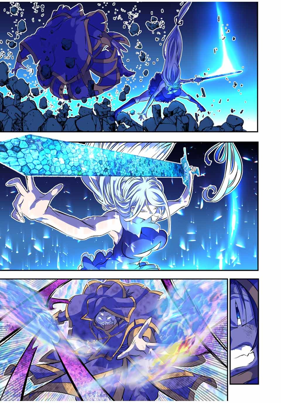 Tensei Shitara dai Nana Ouji dattanode, Kimamani Majutsu o Kiwamemasu Capitulo 75: Emperatriz lunar VS Princesa plateada página 18