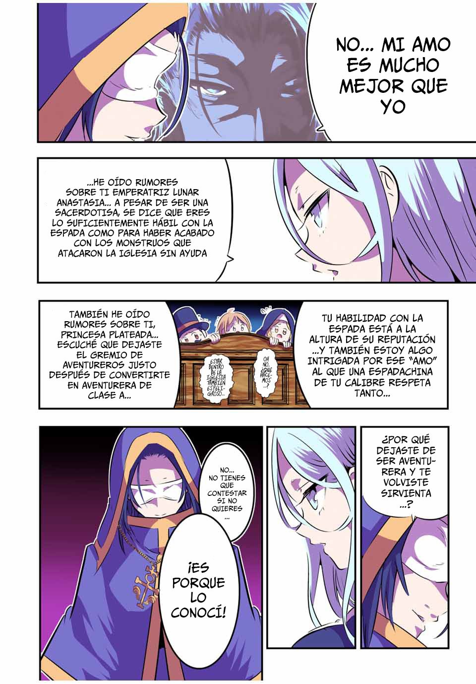 Tensei Shitara dai Nana Ouji dattanode, Kimamani Majutsu o Kiwamemasu Capitulo 75: Emperatriz lunar VS Princesa plateada página 5