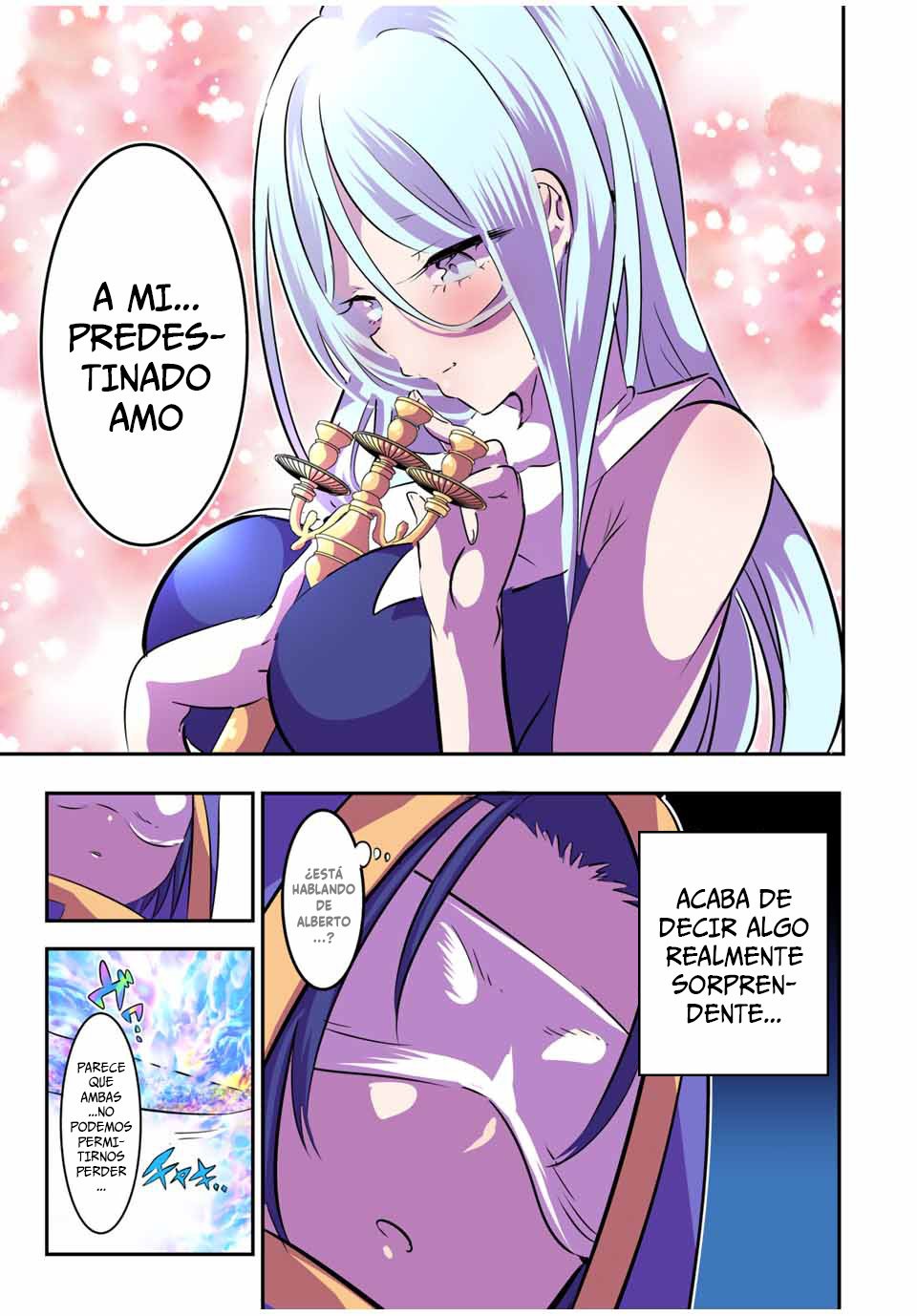 Tensei Shitara dai Nana Ouji dattanode, Kimamani Majutsu o Kiwamemasu Capitulo 75: Emperatriz lunar VS Princesa plateada página 6