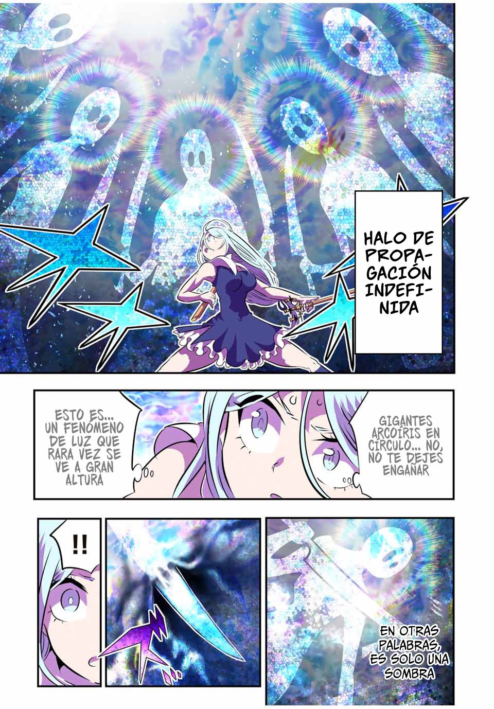 Tensei Shitara dai Nana Ouji dattanode, Kimamani Majutsu o Kiwamemasu Capitulo 75: Emperatriz lunar VS Princesa plateada página 8