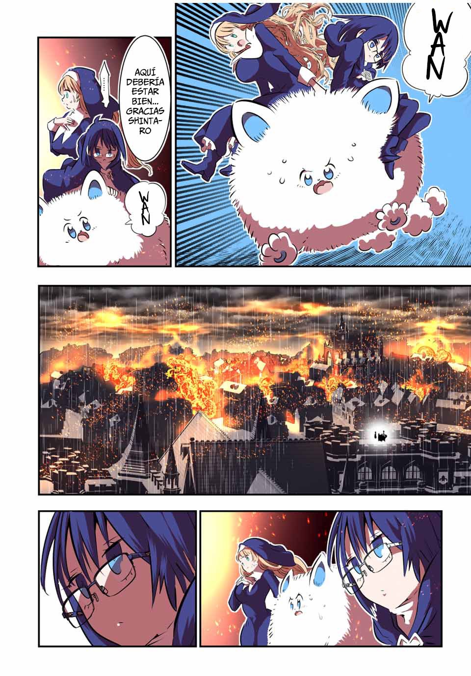Tensei Shitara dai Nana Ouji dattanode, Kimamani Majutsu o Kiwamemasu Capitulo 76: Crow VS Dragón negro página 10