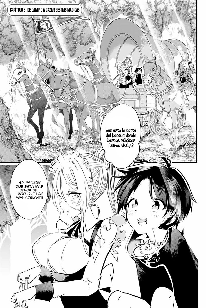 Tensei Shitara dai Nana Ouji dattanode, Kimamani Majutsu o Kiwamemasu Capitulo 8: De camino a cazar bestias mágicas página 2