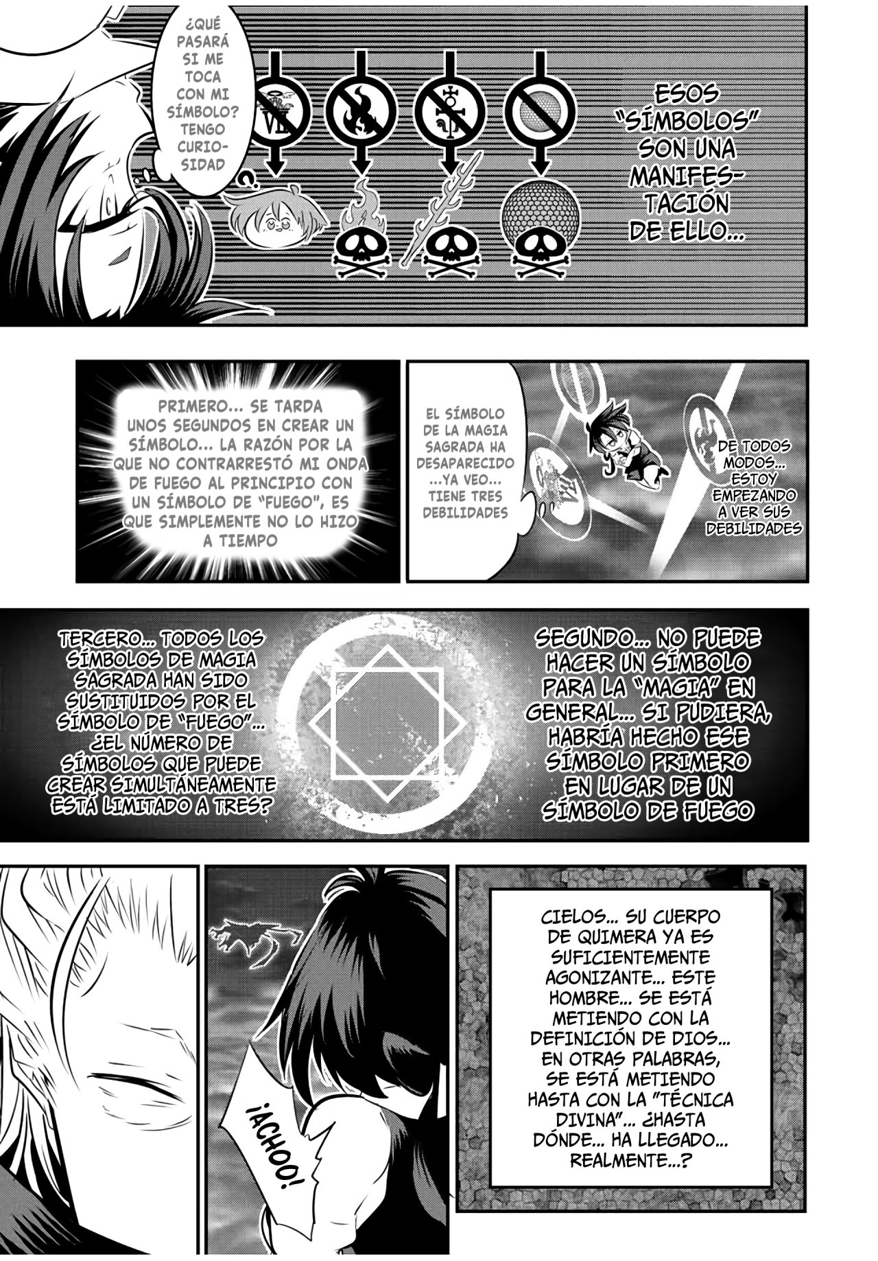 Tensei Shitara dai Nana Ouji dattanode, Kimamani Majutsu o Kiwamemasu Capitulo 80: Batalla sobre las nubes página 11