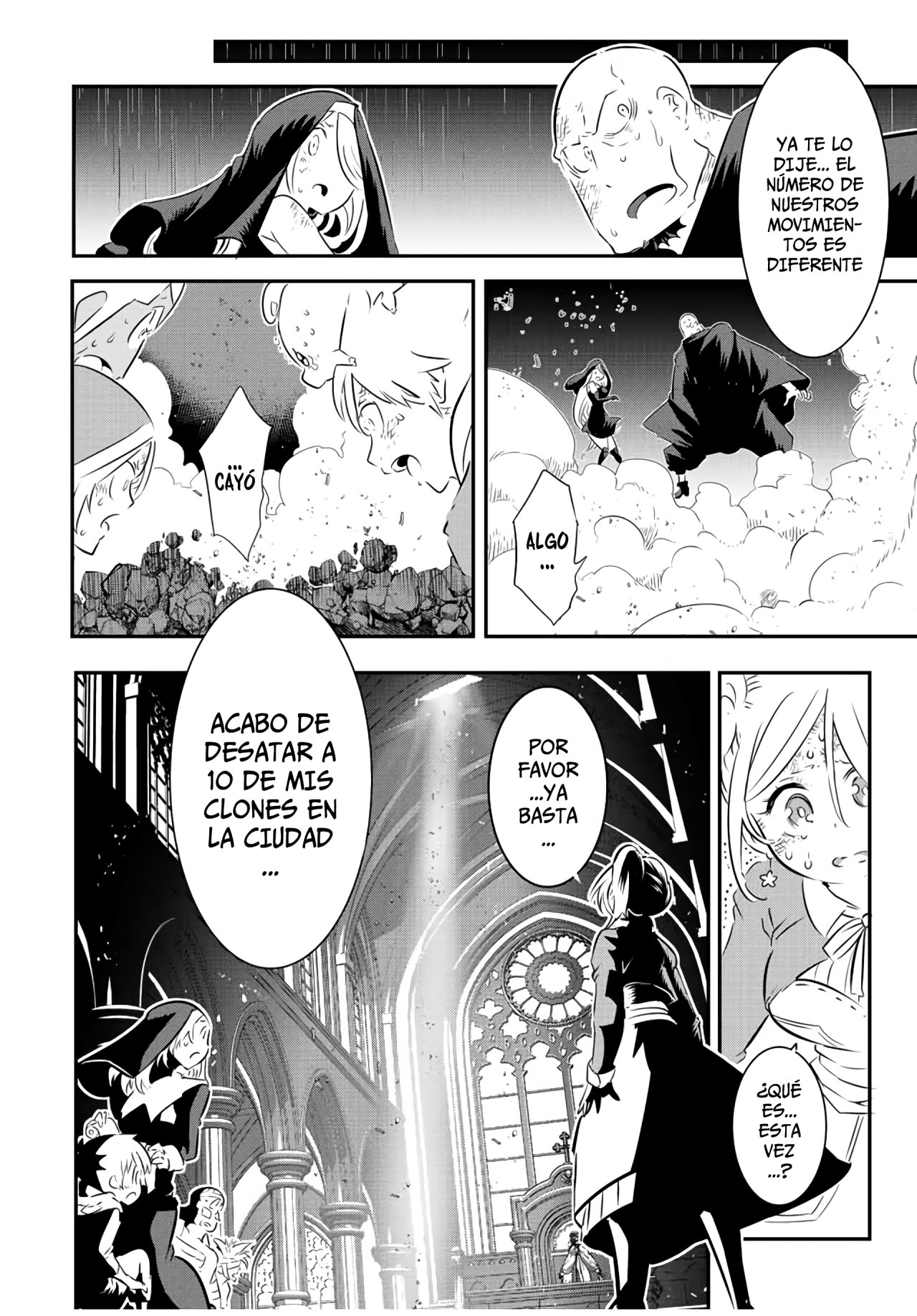 Tensei Shitara dai Nana Ouji dattanode, Kimamani Majutsu o Kiwamemasu Capitulo 80: Batalla sobre las nubes página 16