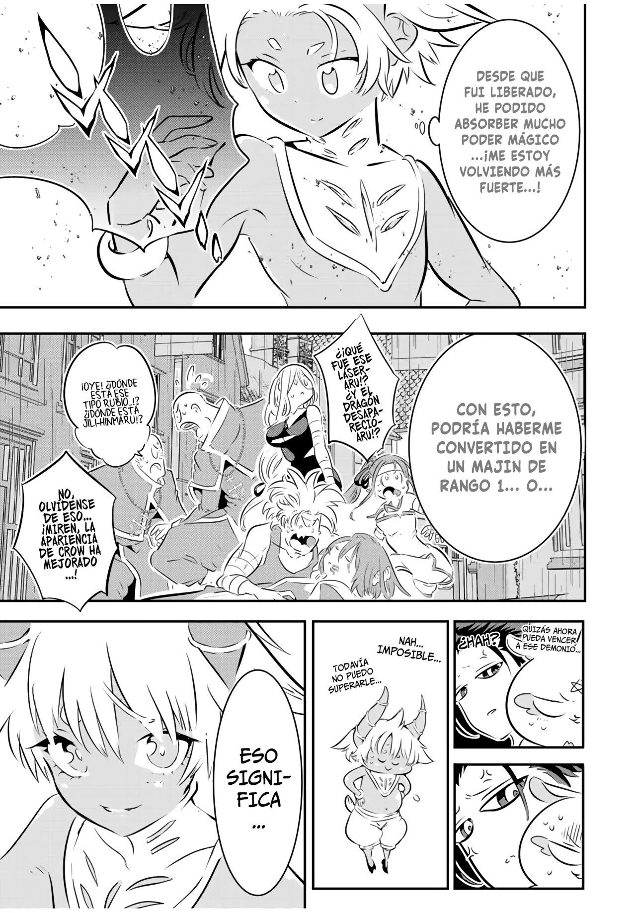 Tensei Shitara dai Nana Ouji dattanode, Kimamani Majutsu o Kiwamemasu Capitulo 80: Batalla sobre las nubes página 3