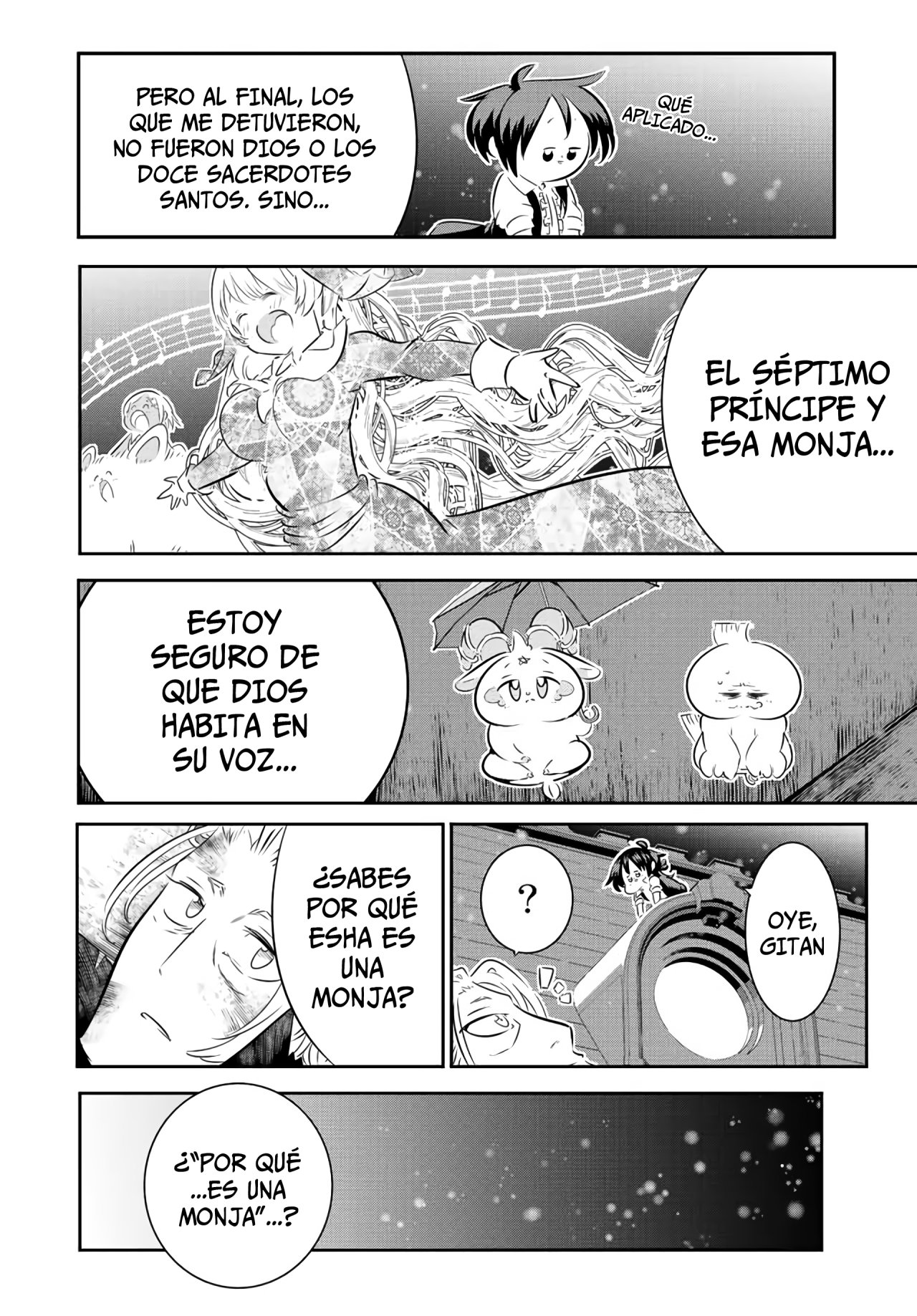 Tensei Shitara dai Nana Ouji dattanode, Kimamani Majutsu o Kiwamemasu Capitulo 85: En el interior de la luz página 8