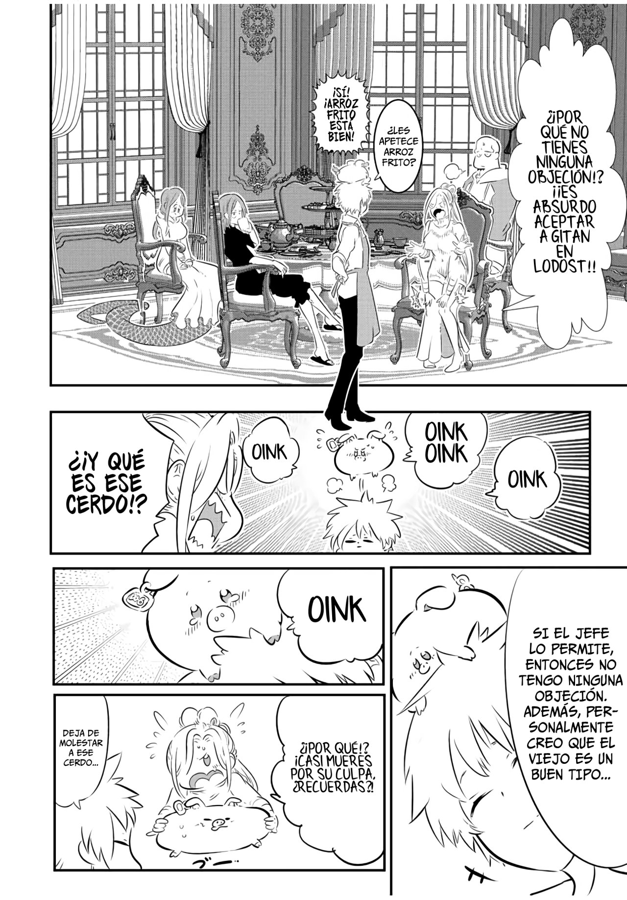 Tensei Shitara dai Nana Ouji dattanode, Kimamani Majutsu o Kiwamemasu Capitulo 86: Cada uno por su lado página 4