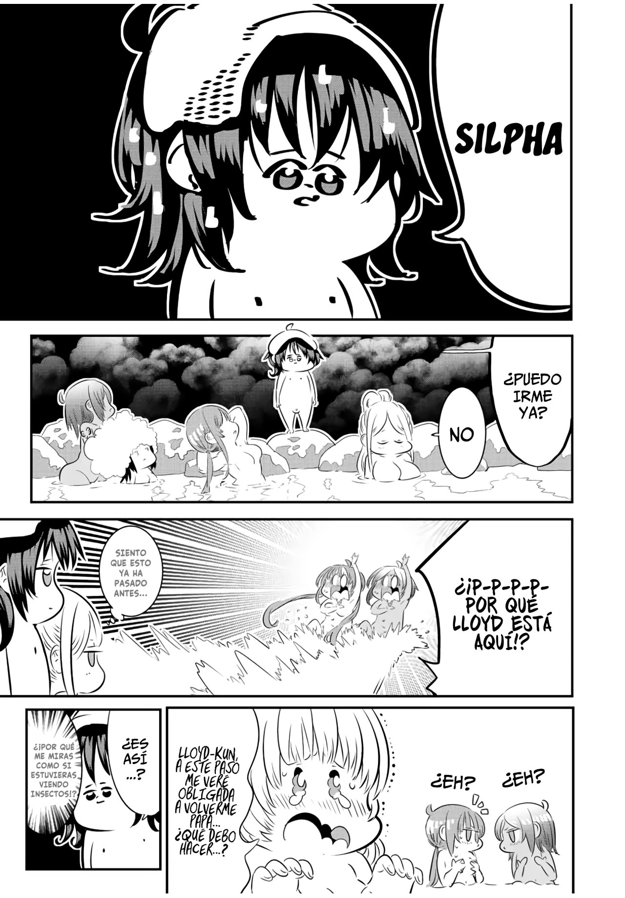Tensei Shitara dai Nana Ouji dattanode, Kimamani Majutsu o Kiwamemasu Capitulo 88: Discusión en los baños termales página 13