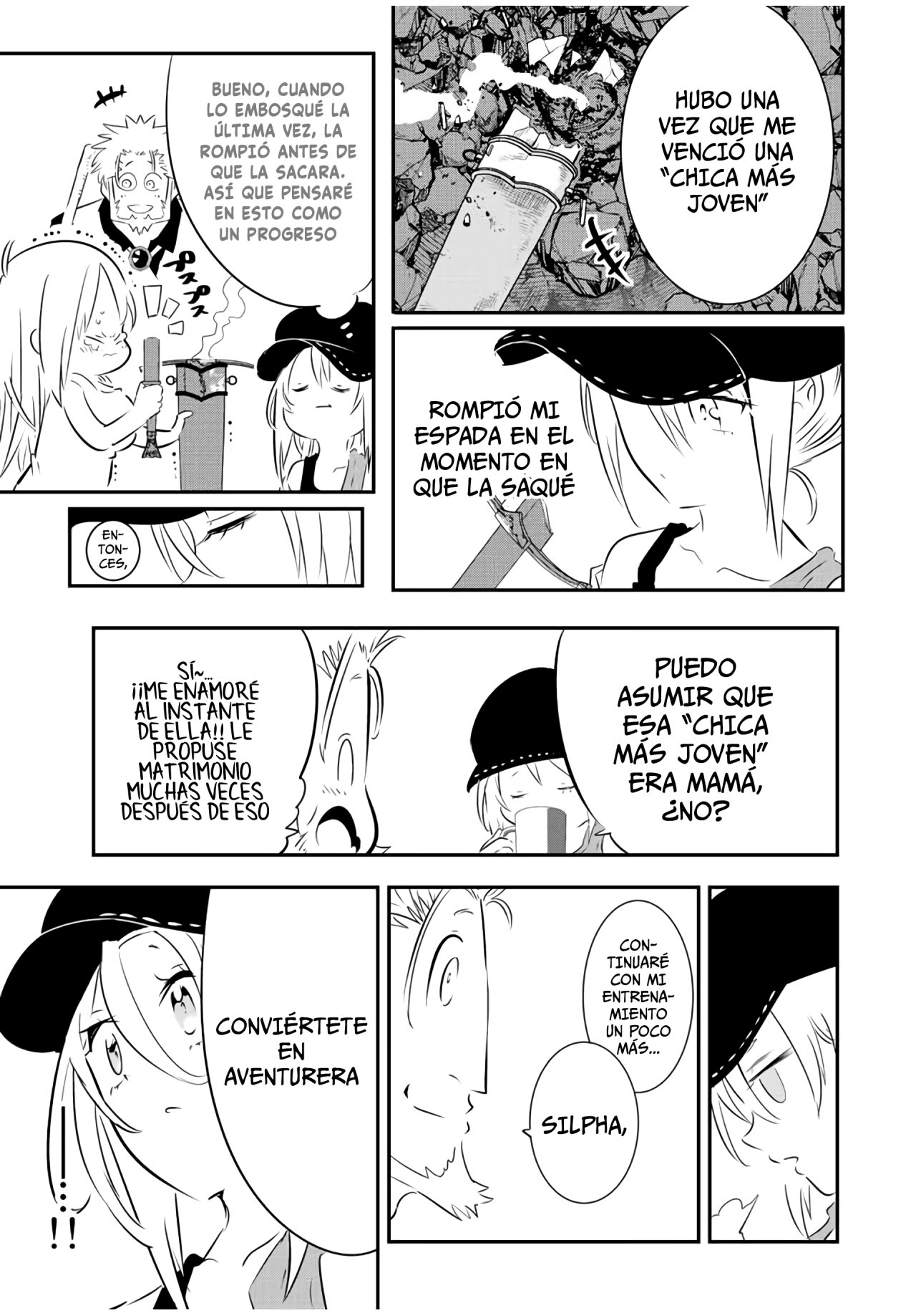 Tensei Shitara dai Nana Ouji dattanode, Kimamani Majutsu o Kiwamemasu Capitulo 89: Silpha Langris página 10