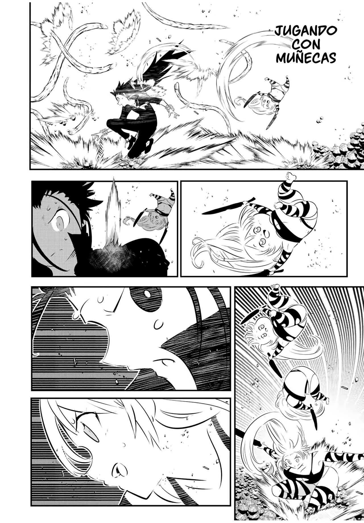 Tensei Shitara dai Nana Ouji dattanode, Kimamani Majutsu o Kiwamemasu Capitulo 92: Princesa plateada VS Lobo sombrío página 15