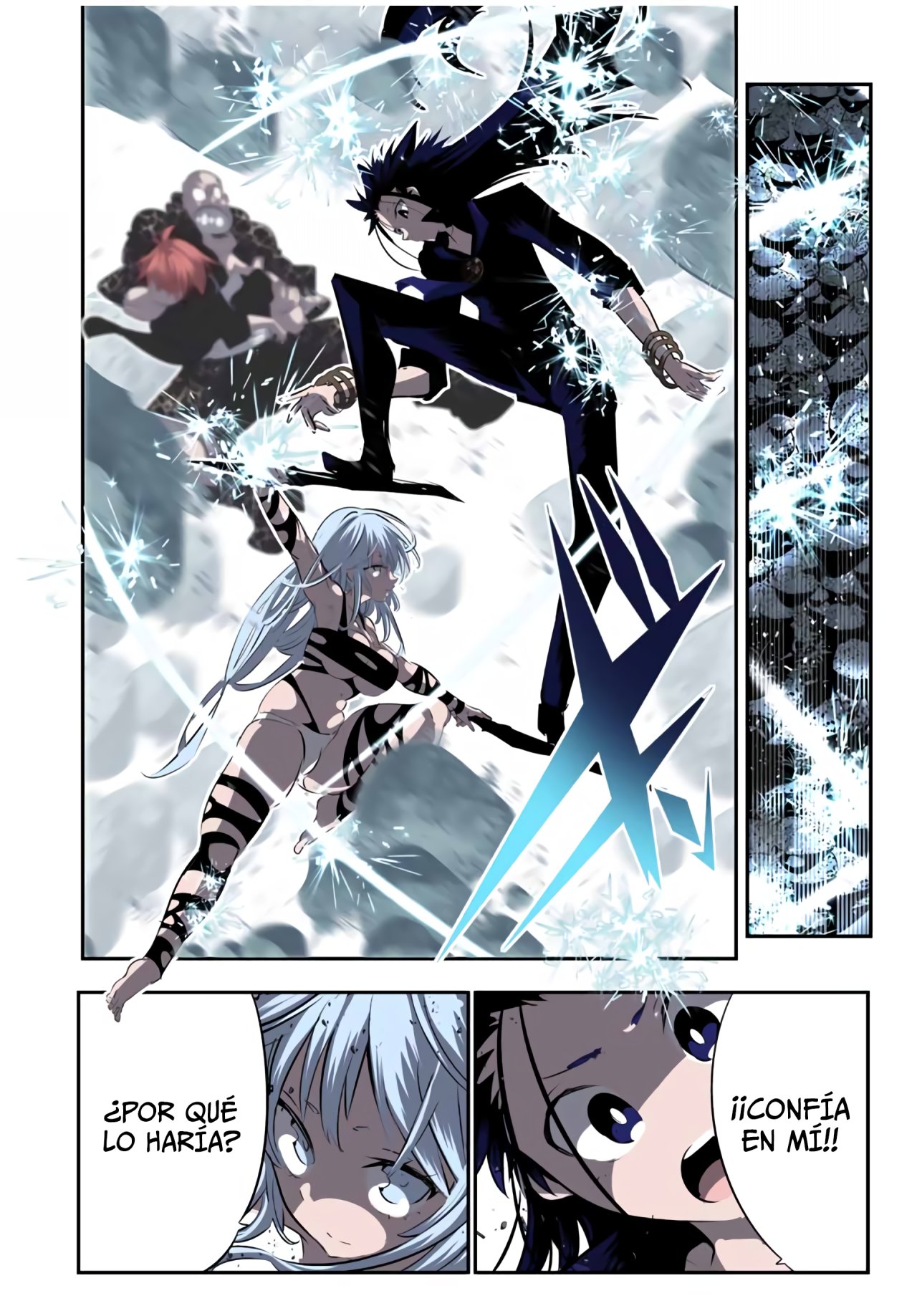 Tensei Shitara dai Nana Ouji dattanode, Kimamani Majutsu o Kiwamemasu Capitulo 92: Princesa plateada VS Lobo sombrío página 6