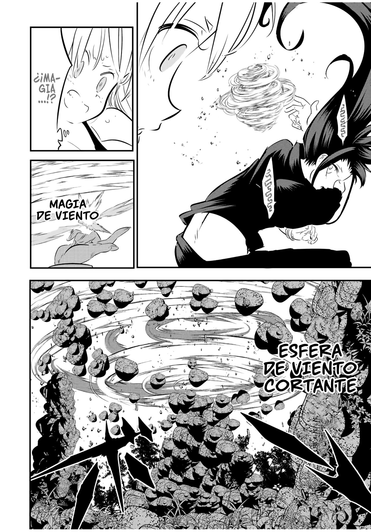 Tensei Shitara dai Nana Ouji dattanode, Kimamani Majutsu o Kiwamemasu Capitulo 92: Princesa plateada VS Lobo sombrío página 8