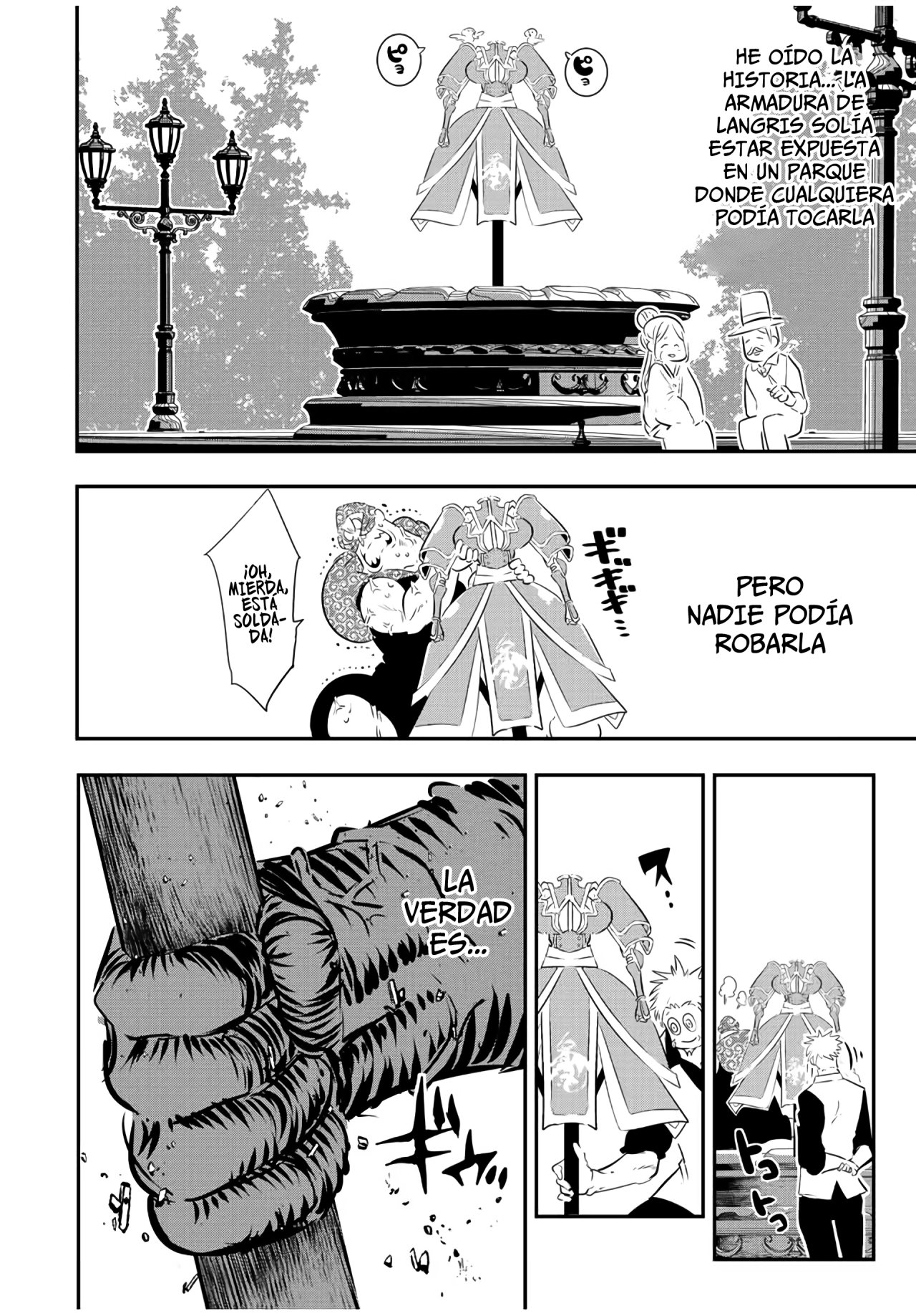 Tensei Shitara dai Nana Ouji dattanode, Kimamani Majutsu o Kiwamemasu Capitulo 95: El golpe mortal de los Langris página 10