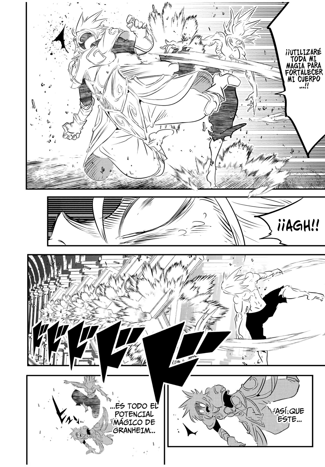 Tensei Shitara dai Nana Ouji dattanode, Kimamani Majutsu o Kiwamemasu Capitulo 95: El golpe mortal de los Langris página 4