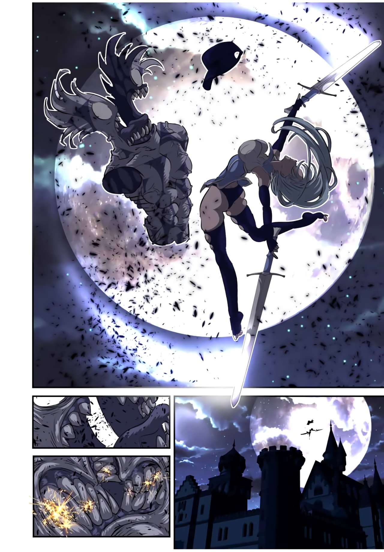 Tensei Shitara dai Nana Ouji dattanode, Kimamani Majutsu o Kiwamemasu Capitulo 96: Estilo Langris: Técnica misteriosa de cortes infinitos página 13