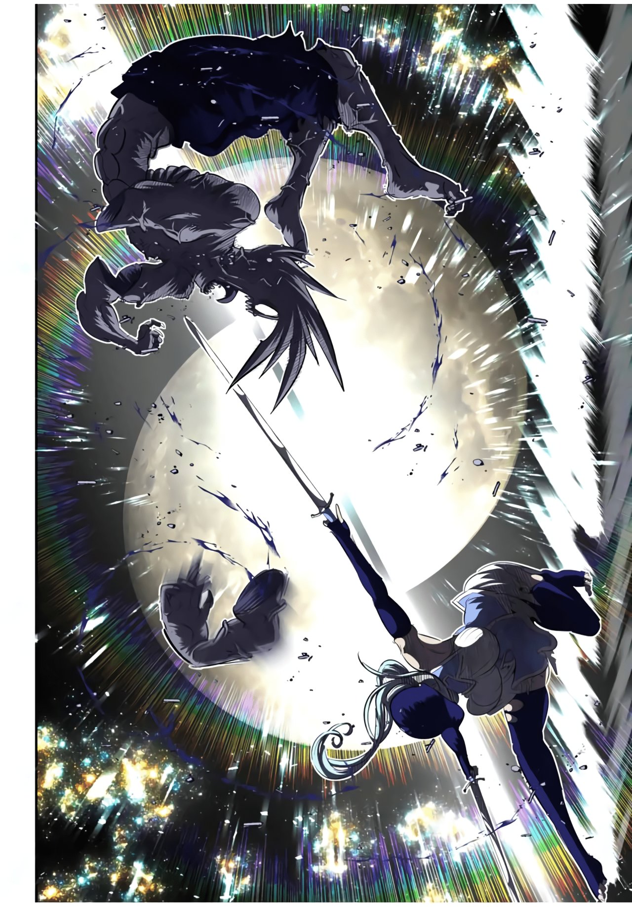 Tensei Shitara dai Nana Ouji dattanode, Kimamani Majutsu o Kiwamemasu Capitulo 96: Estilo Langris: Técnica misteriosa de cortes infinitos página 4