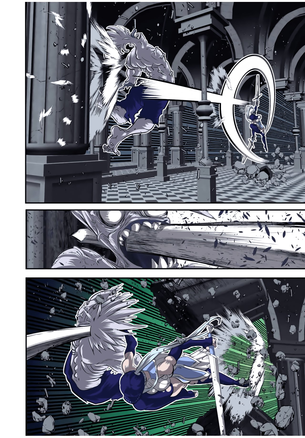 Tensei Shitara dai Nana Ouji dattanode, Kimamani Majutsu o Kiwamemasu Capitulo 96: Estilo Langris: Técnica misteriosa de cortes infinitos página 8