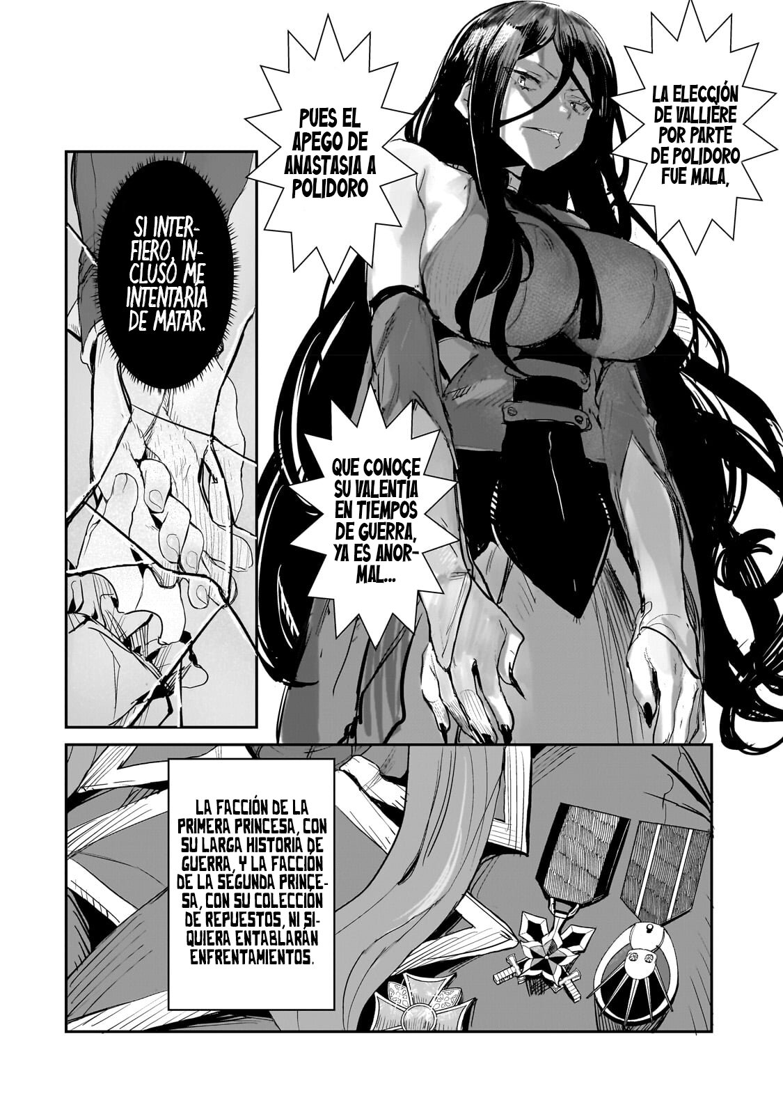 Caballero virgen que es el feudal de la frontera en un mundo con los roles de género intercambiados Capitulo 1: Me duele el pito página 31