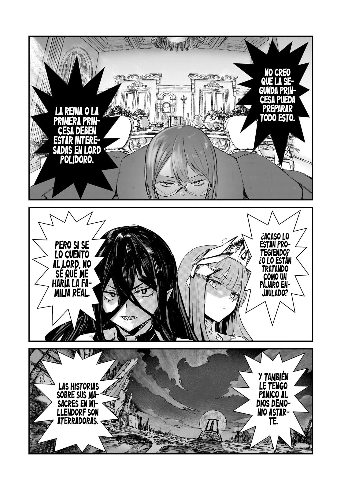 Caballero virgen que es el feudal de la frontera en un mundo con los roles de género intercambiados Capitulo 3.1: Para nada popular (1) página 12