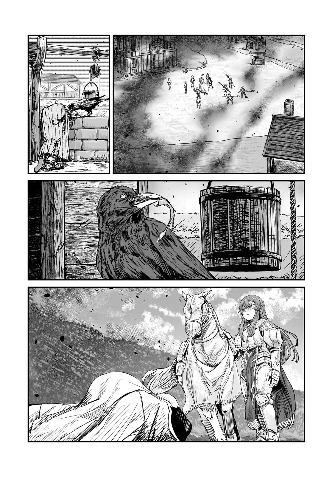 Caballero virgen que es el feudal de la frontera en un mundo con los roles de género intercambiados Capitulo 5.1: Noble incompetente (1) página 9