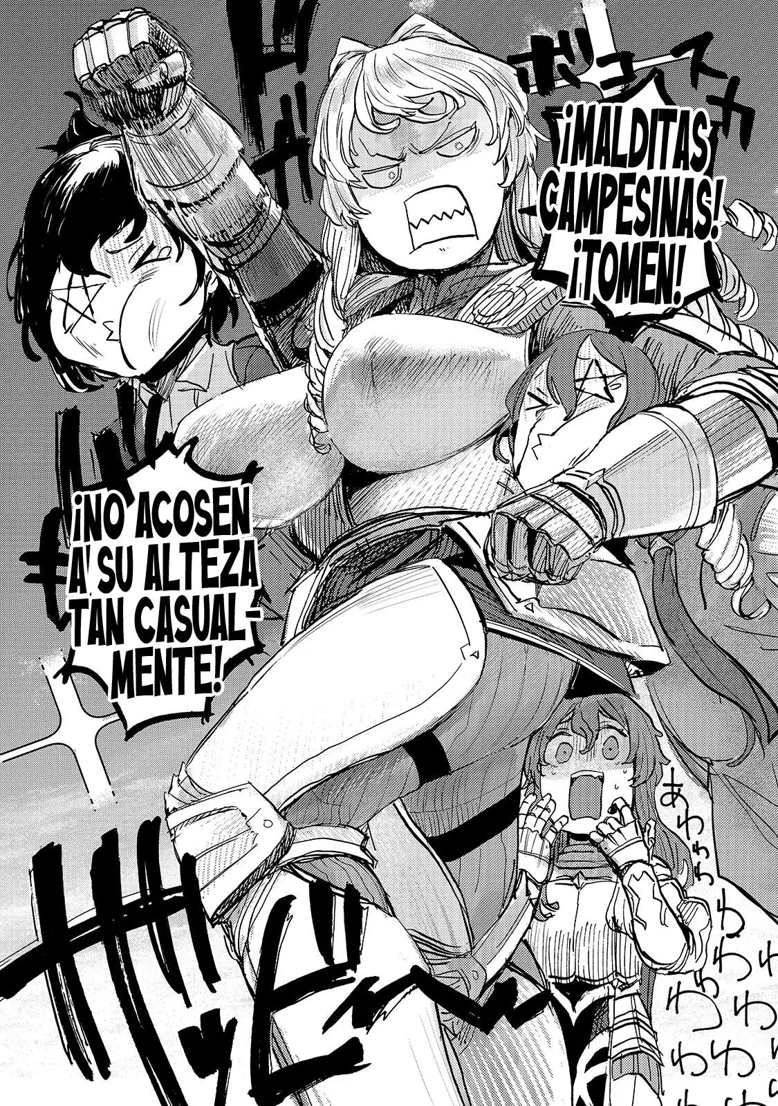 Caballero virgen que es el feudal de la frontera en un mundo con los roles de género intercambiados Capitulo 6.1: Noblesse Oblige (1) página 11