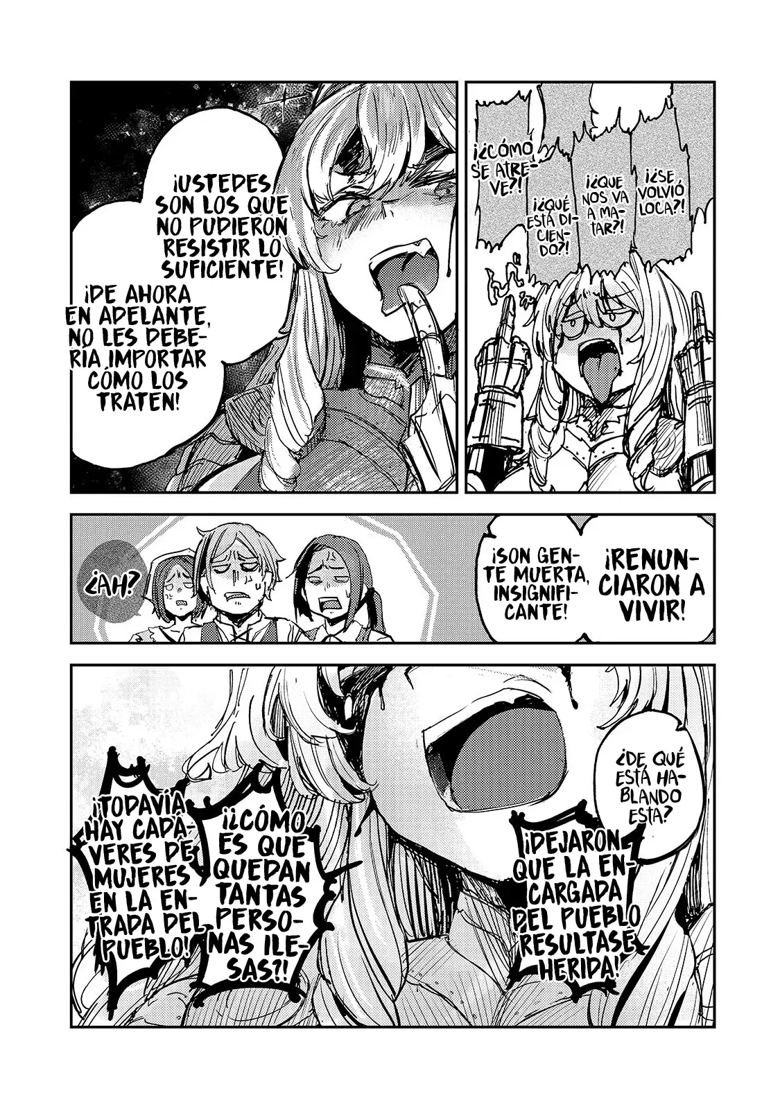 Caballero virgen que es el feudal de la frontera en un mundo con los roles de género intercambiados Capitulo 6.1: Noblesse Oblige (1) página 14