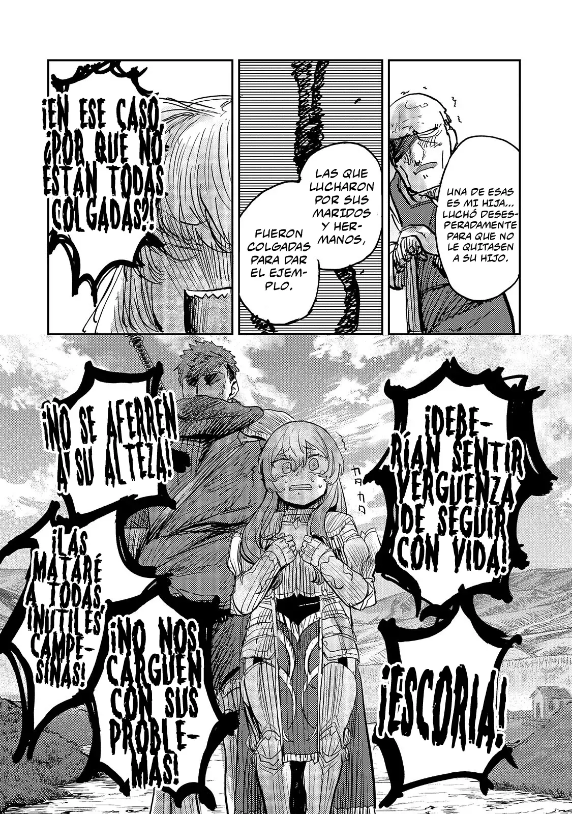 Caballero virgen que es el feudal de la frontera en un mundo con los roles de género intercambiados Capitulo 6.1: Noblesse Oblige (1) página 15