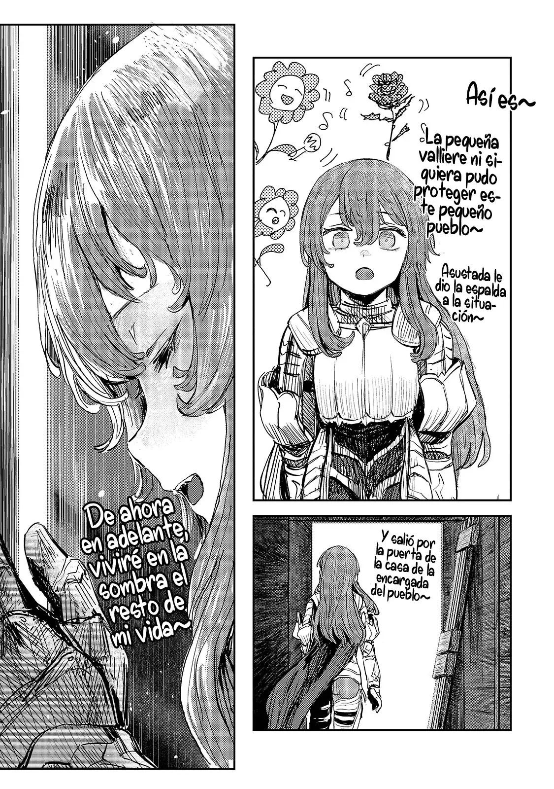 Caballero virgen que es el feudal de la frontera en un mundo con los roles de género intercambiados Capitulo 6.1: Noblesse Oblige (1) página 4
