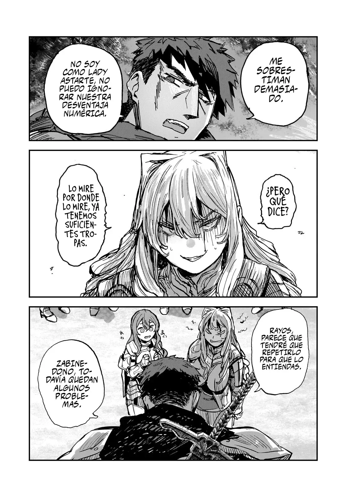 Caballero virgen que es el feudal de la frontera en un mundo con los roles de género intercambiados Capitulo 6.2: Noblesse Oblige (2) página 10