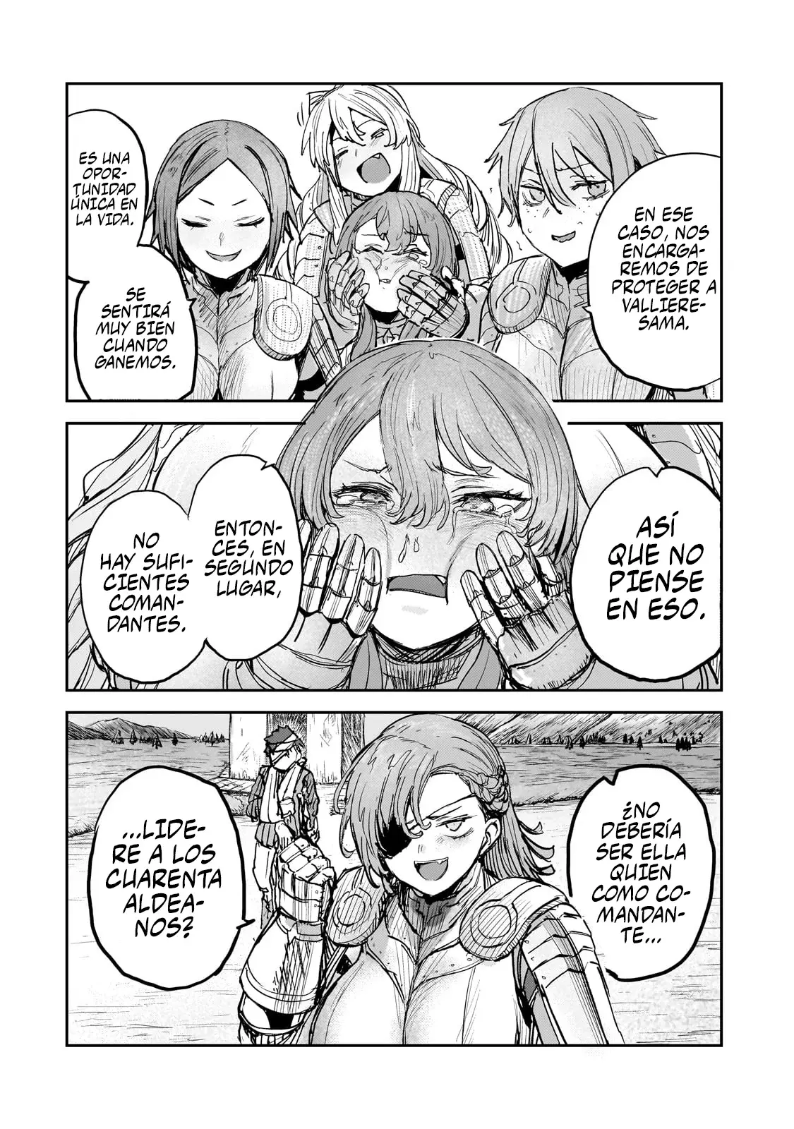 Caballero virgen que es el feudal de la frontera en un mundo con los roles de género intercambiados Capitulo 6.2: Noblesse Oblige (2) página 12