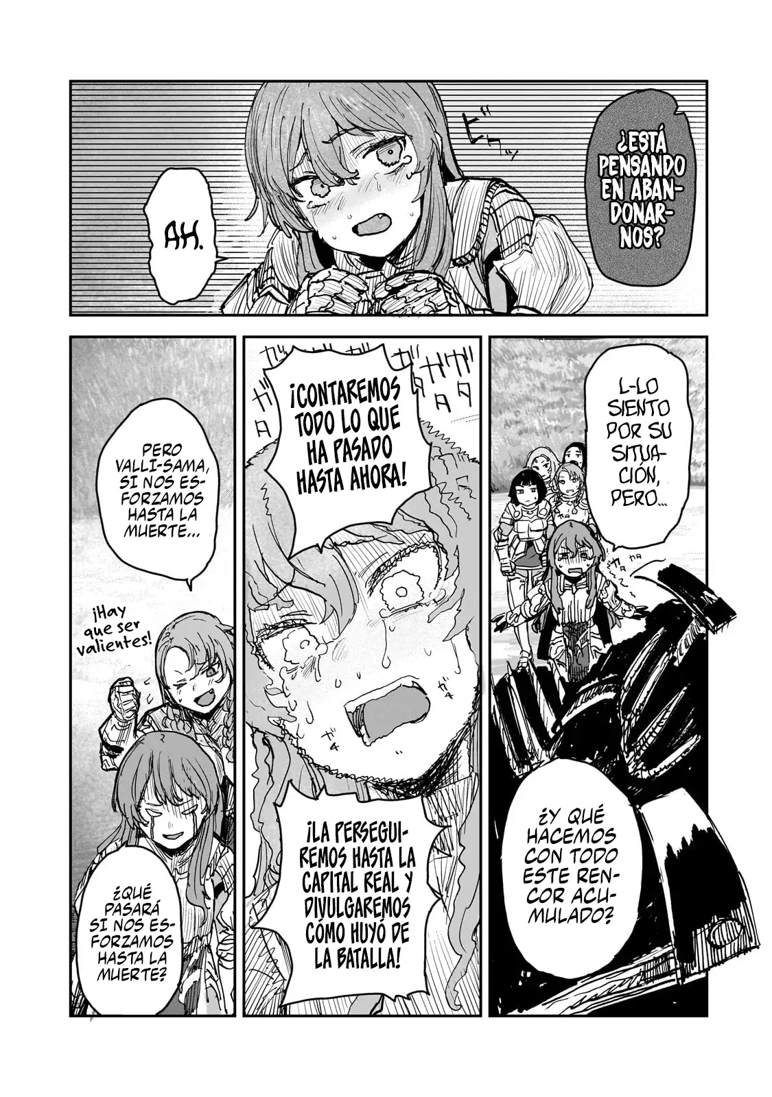 Caballero virgen que es el feudal de la frontera en un mundo con los roles de género intercambiados Capitulo 6.2: Noblesse Oblige (2) página 15