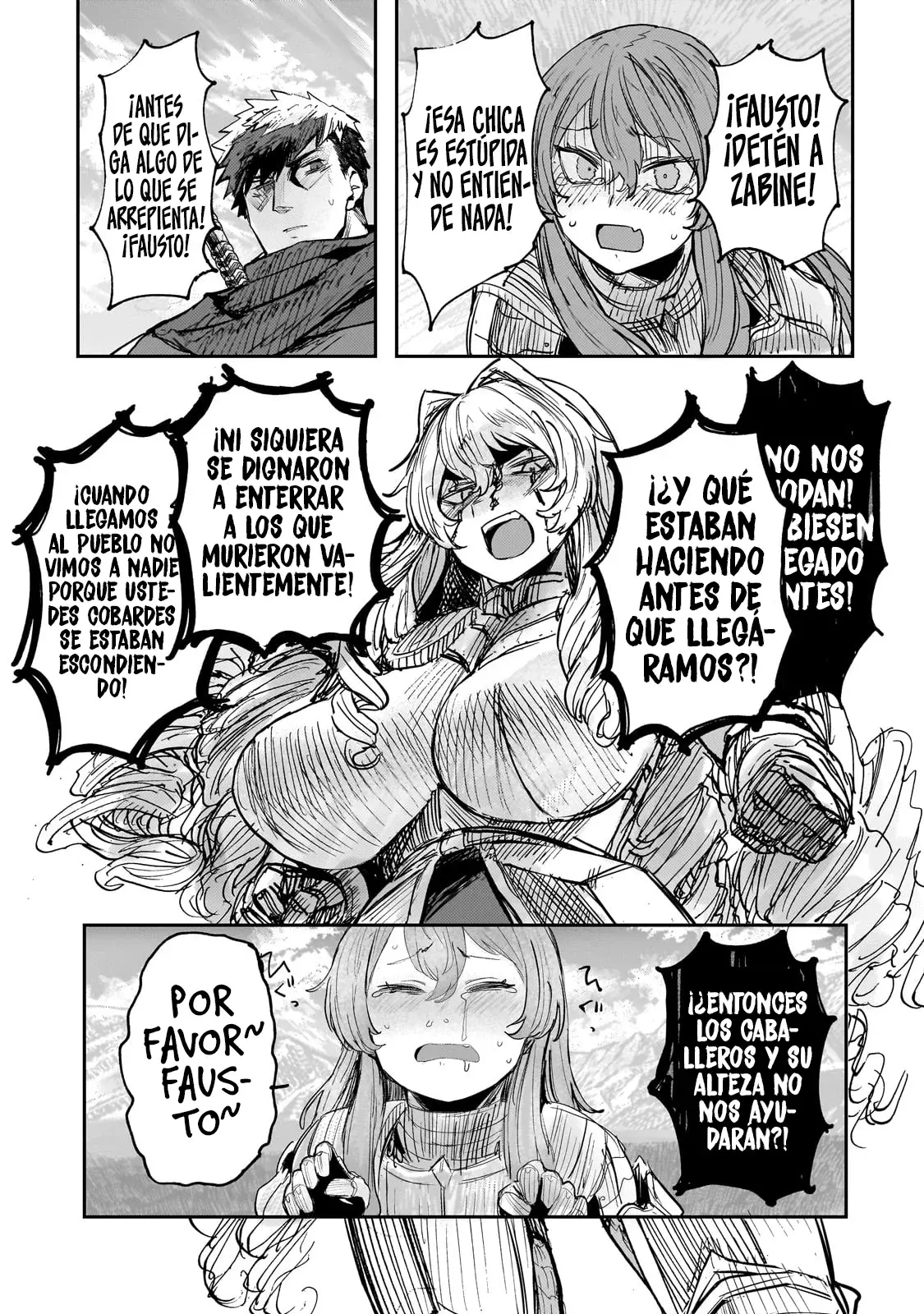 Caballero virgen que es el feudal de la frontera en un mundo con los roles de género intercambiados Capitulo 6.2: Noblesse Oblige (2) página 3