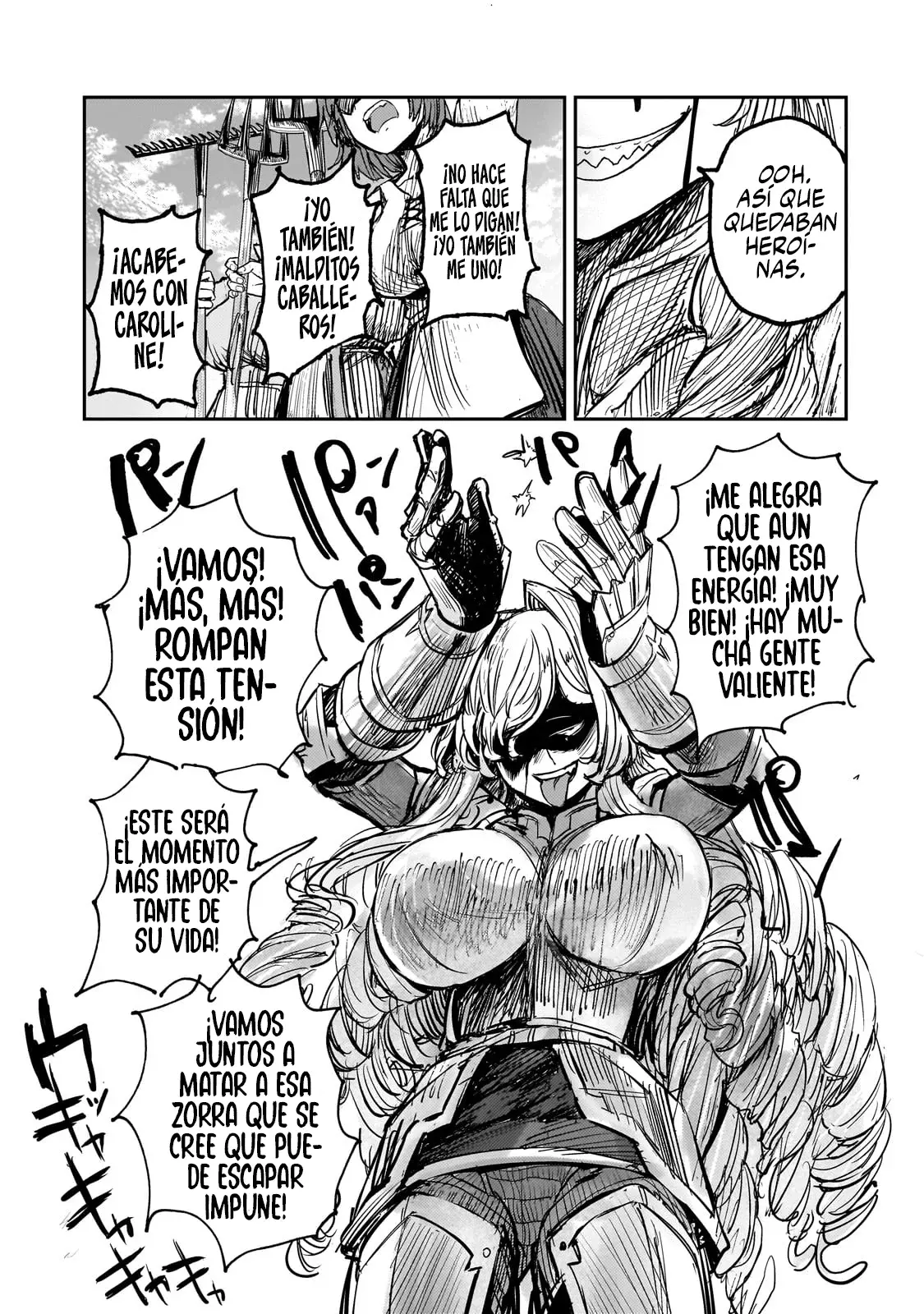 Caballero virgen que es el feudal de la frontera en un mundo con los roles de género intercambiados Capitulo 6.2: Noblesse Oblige (2) página 7