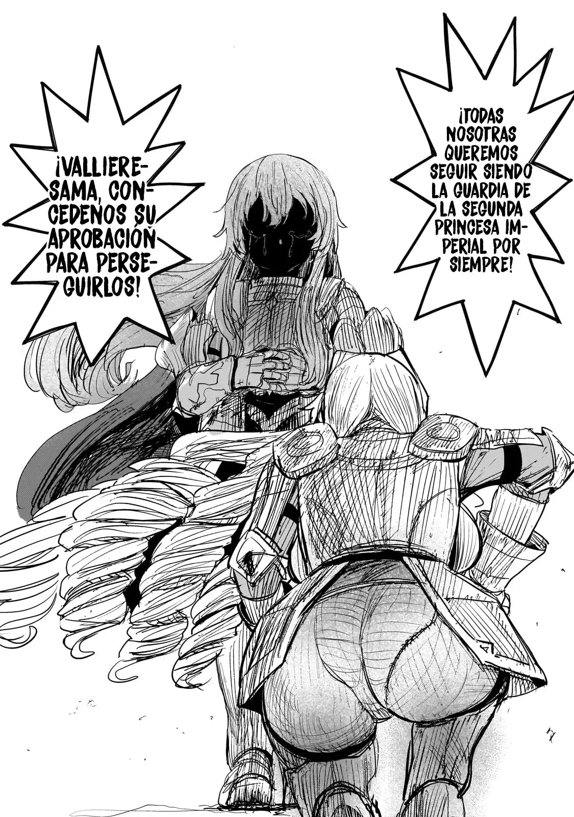 Caballero virgen que es el feudal de la frontera en un mundo con los roles de género intercambiados Capitulo 6.3: Noblesse oblige (3) página 3