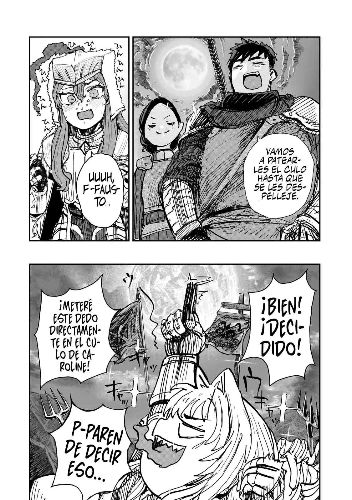 Caballero virgen que es el feudal de la frontera en un mundo con los roles de género intercambiados Capitulo 6.3: Noblesse oblige (3) página 9