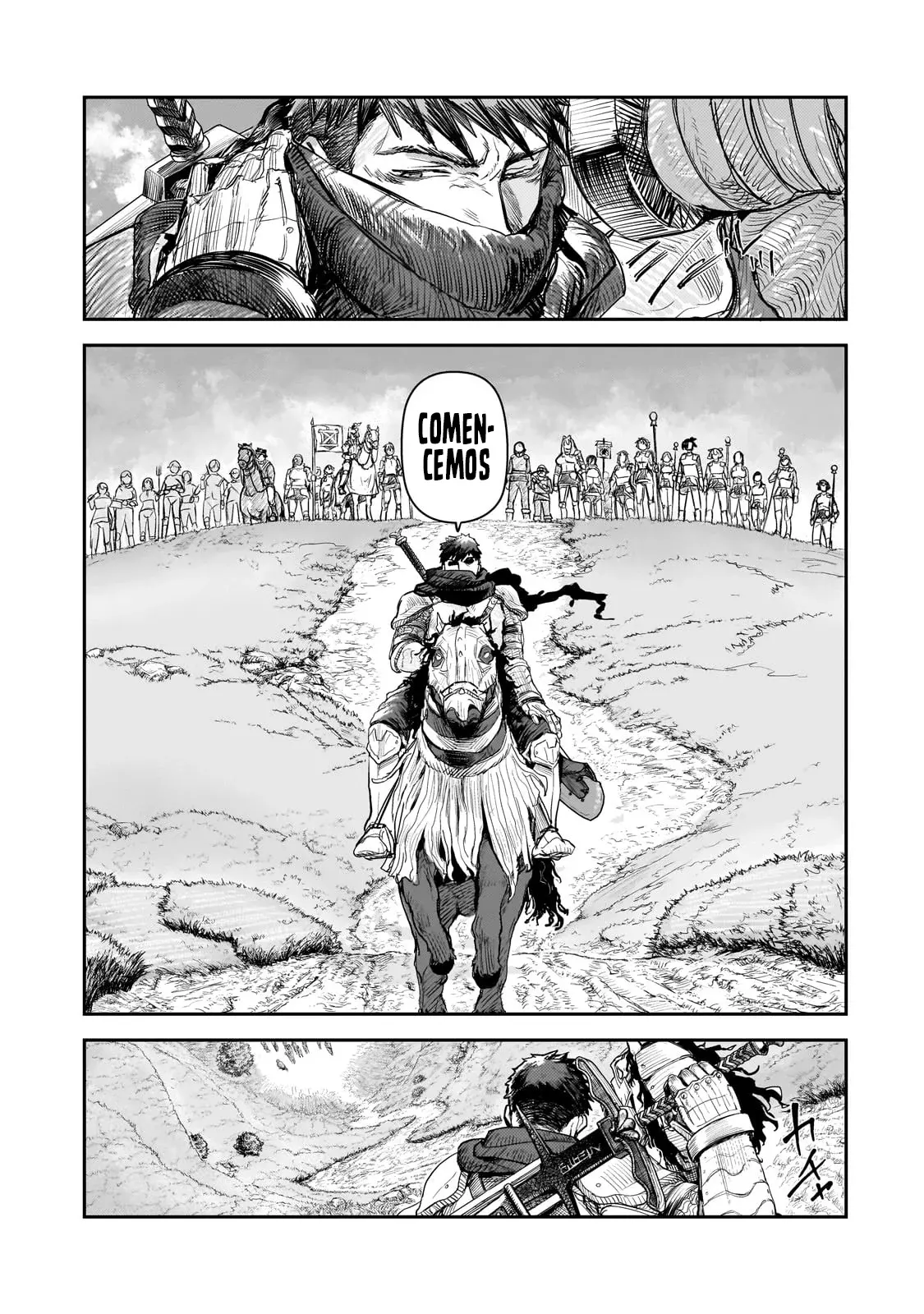 Caballero virgen que es el feudal de la frontera en un mundo con los roles de género intercambiados Capitulo 8.2: Gran apuesta (2) página 3